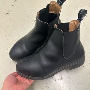 Black Ankle Boots for Women VALENCE SD WORK BOOT